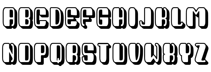 President Regular Font LOWERCASE