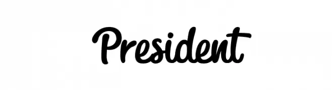 President  font caratteri gratis