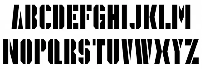 PresidentGas Schriftart Groß