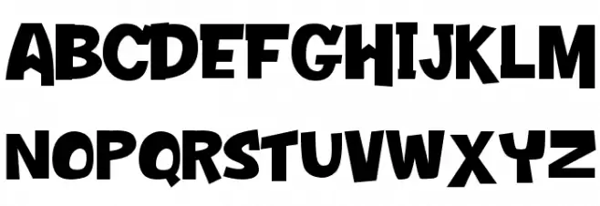 PresidentTrump Schriftart Groß