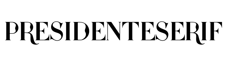 Presidente serif  免费字体下载