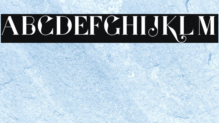 Presidente serif Font examples