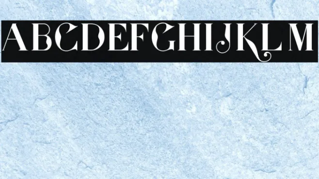 Presidente serif Example 1