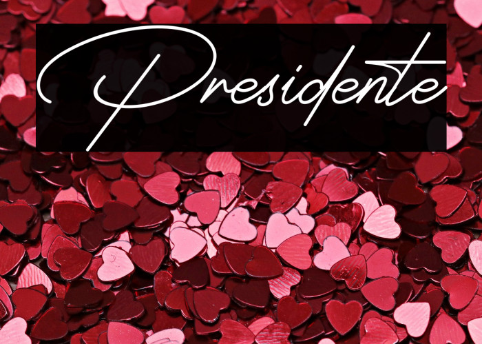 Presidente Font examples