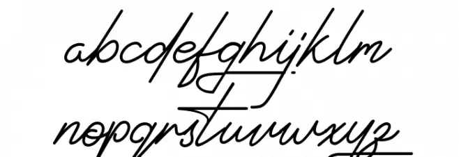 Presidente 字体 小写