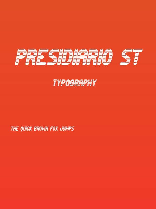 Presidiario St Poster