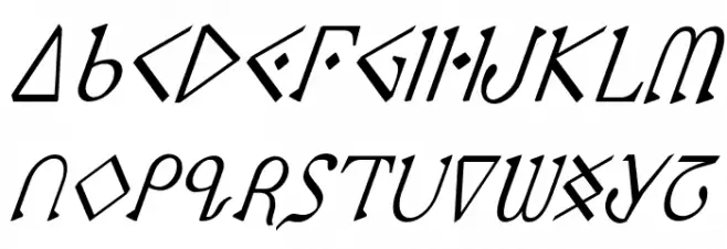 Presley Press CondItal Font Litere mari