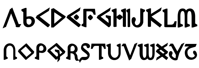Presley Press ExtraBold Font LOWERCASE