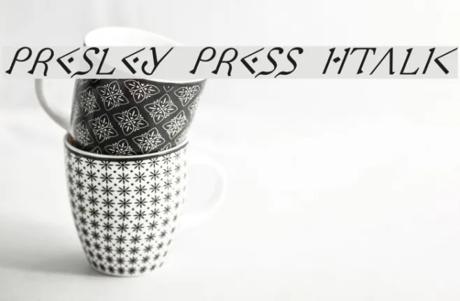 Presley Press Italic Example 2