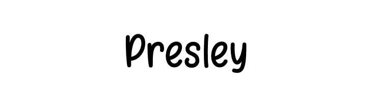 Presley  Fuentes Gratis Descargar