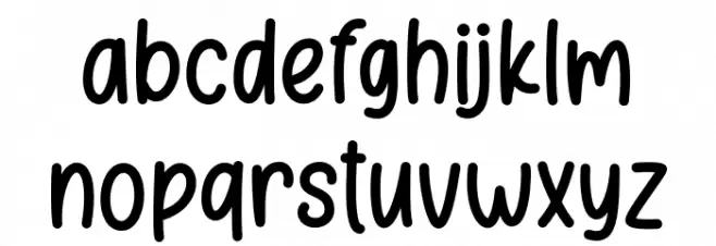 Presley Font LOWERCASE