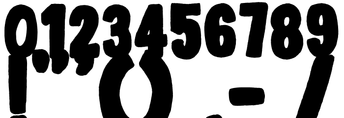 Presque Normal Font OTHER CHARS