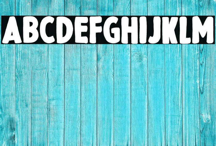 Presque Normal Font examples