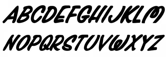 Press Darling Bold Italic خط أحرف كبيرة
