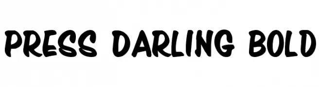 Press Darling Bold 