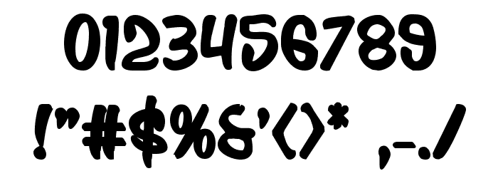 Press Darling Bold Font OTHER CHARS