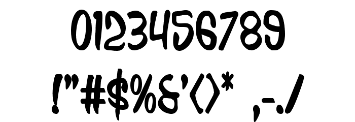 Press Darling Condensed Font OTHER CHARS