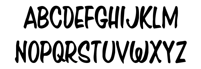 Press Darling Condensed Font LOWERCASE