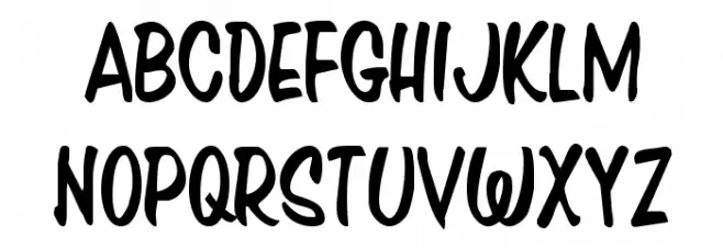 Press Darling Condensed Font LOWERCASE