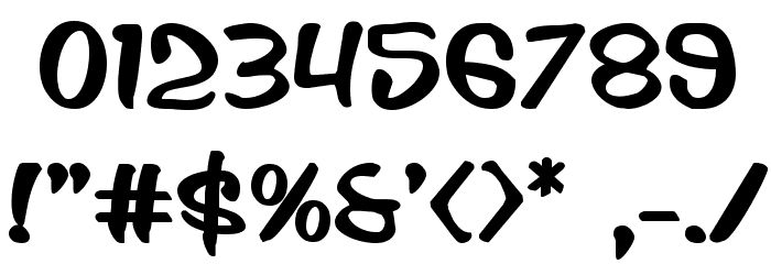 Press Darling Expanded Font OTHER CHARS