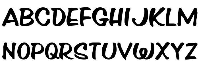 Press Darling Expanded Font LOWERCASE