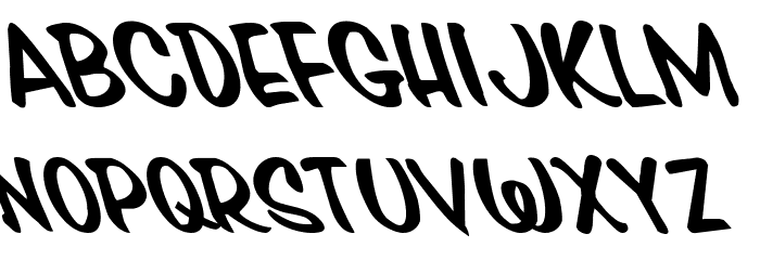 Press Darling Leftalic Font LOWERCASE
