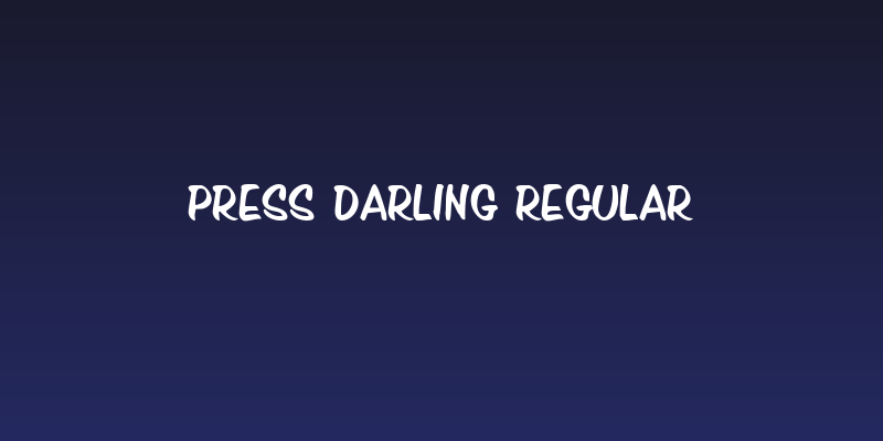 Press Darling Regular Social Header
