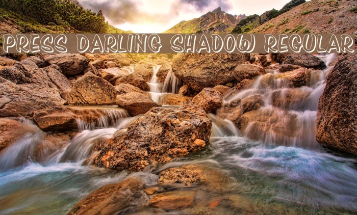Press Darling Shadow Regular Example 1
