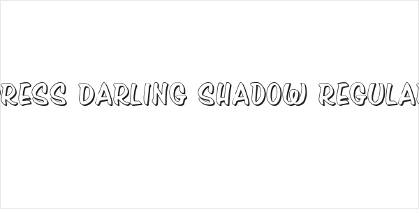 Press Darling Shadow Regular Logo