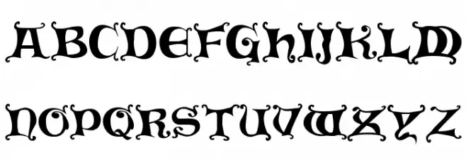 Press Gutenberg Caratteri MAIUSCOLE