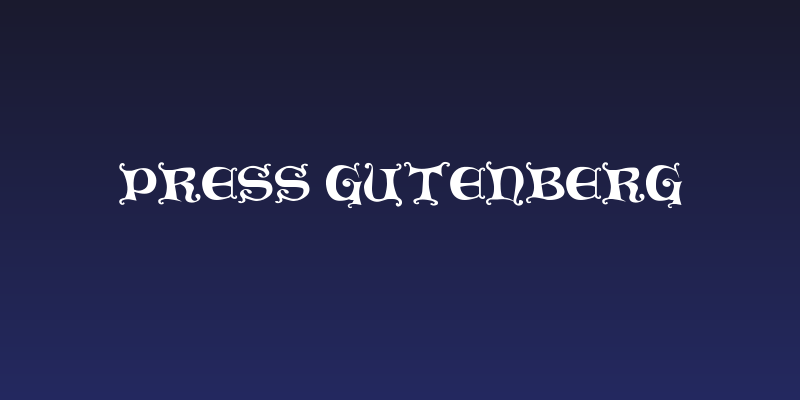 Press Gutenberg Social Header