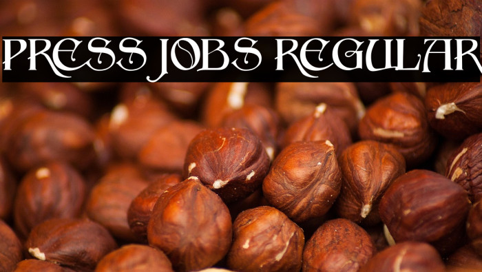 Press Jobs Regular Example 1
