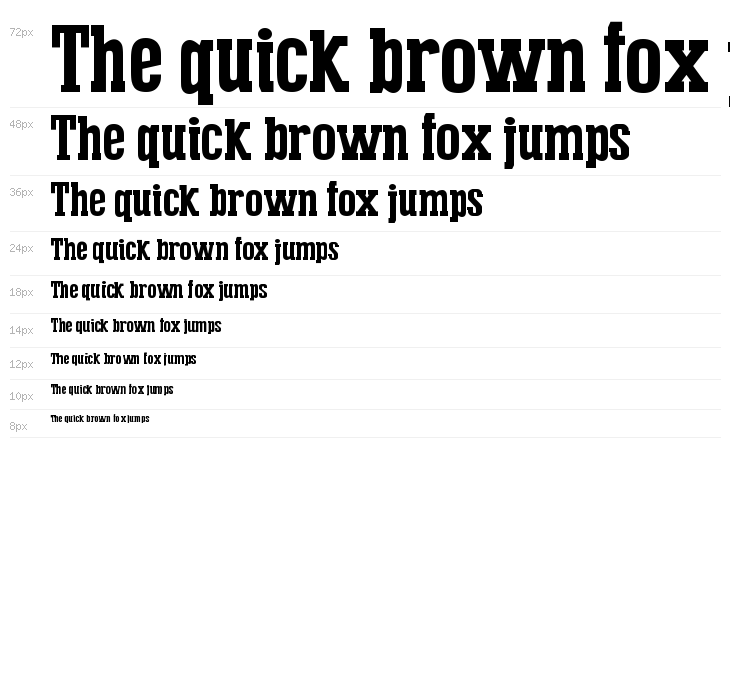 Press Serif Cool Waterfall