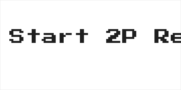 Press Start 2P Regular Logo