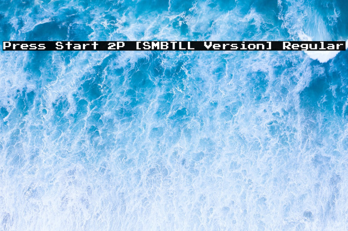 Press Start 2P [SMBTLL Version] Regular Example 1