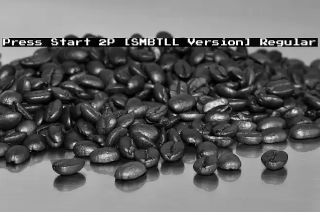 Press Start 2P [SMBTLL Version] Regular Caratteri examples