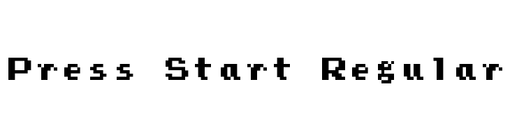 Press Start Regular  免费字体下载