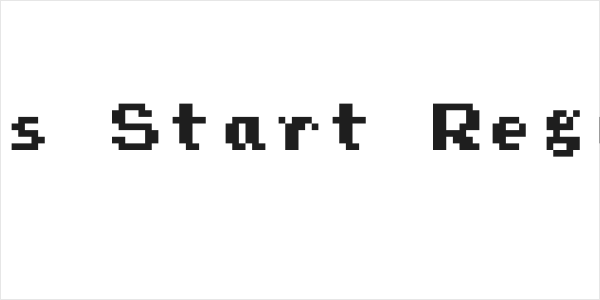 Press Start Regular Logo