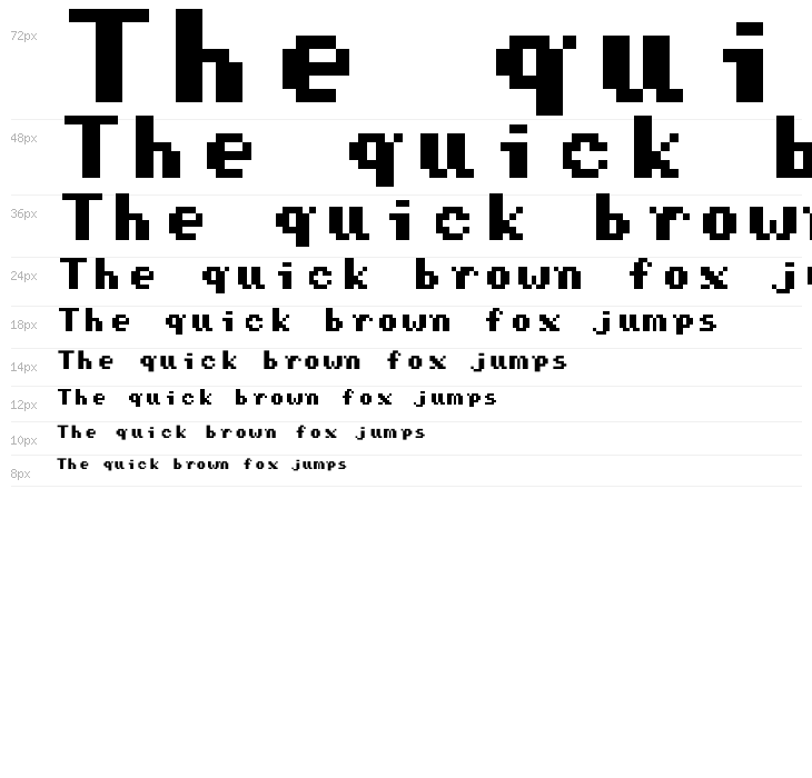 Press Start Regular Waterfall