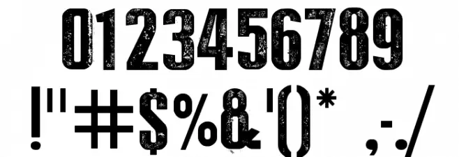 Press Style Extra L Font OTHER CHARS