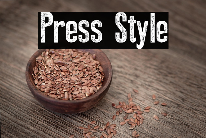 Press Style Example 1