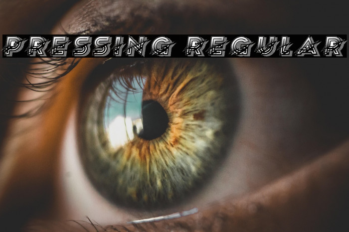 Pressing Regular Example 3