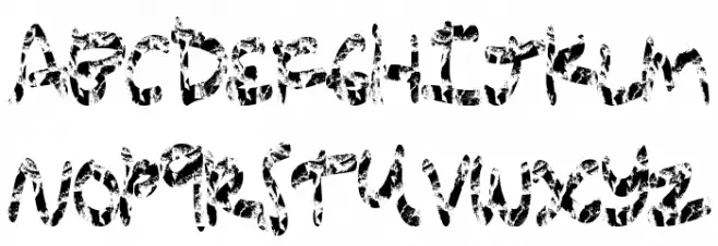 PressureWash Шрифта ВЕРХНИЙ