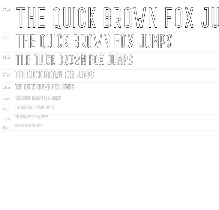 Prestage Outline Waterfall