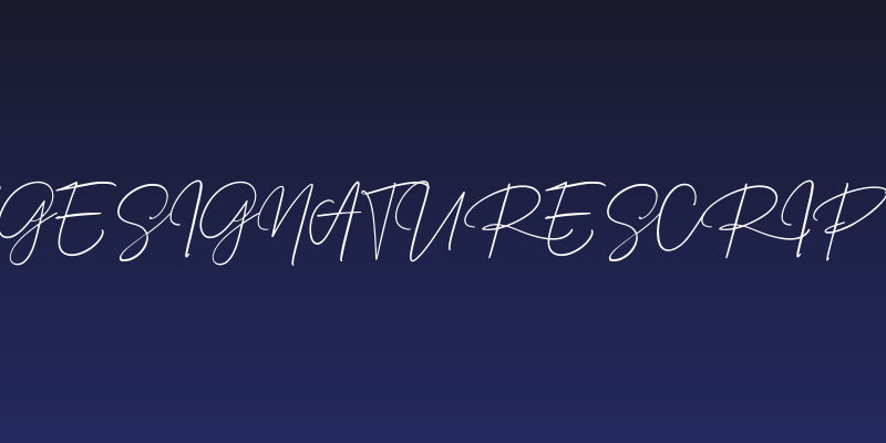 Prestige Signature Script - Demo Social Header
