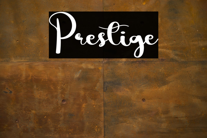 Prestige Example 2