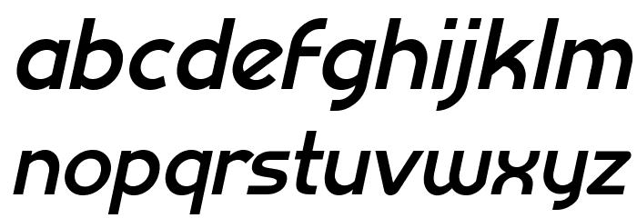 Prestij Demo Bold Italic Font LOWERCASE