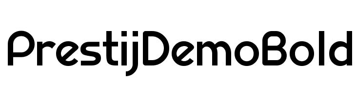 Prestij Demo Bold  Free Fonts Download