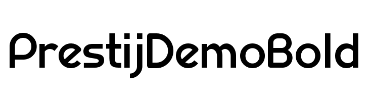 Prestij Demo Bold  font caratteri gratis