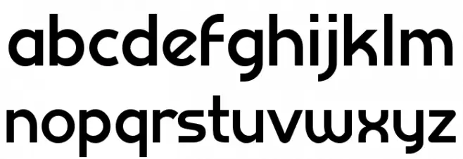 Prestij Demo Bold Schriftart Kleinbuchstaben